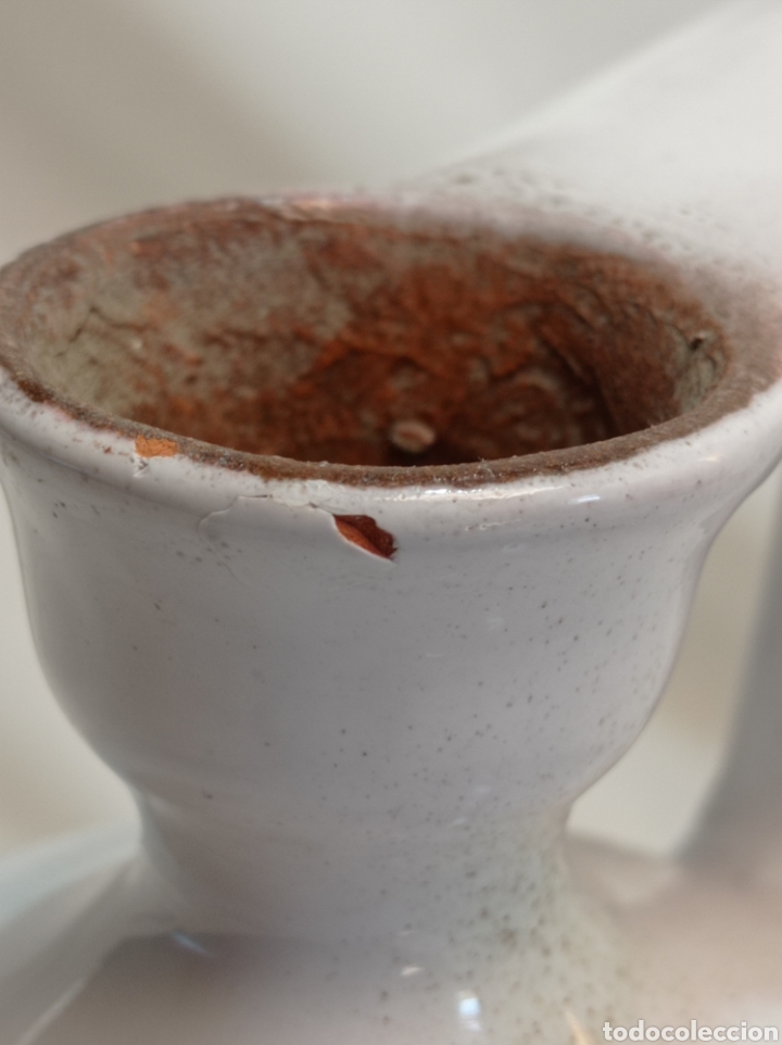 Antig&uuml;edades: C&Aacute;NTARO DE CER&Aacute;MICA ESMALTADA - Foto 7