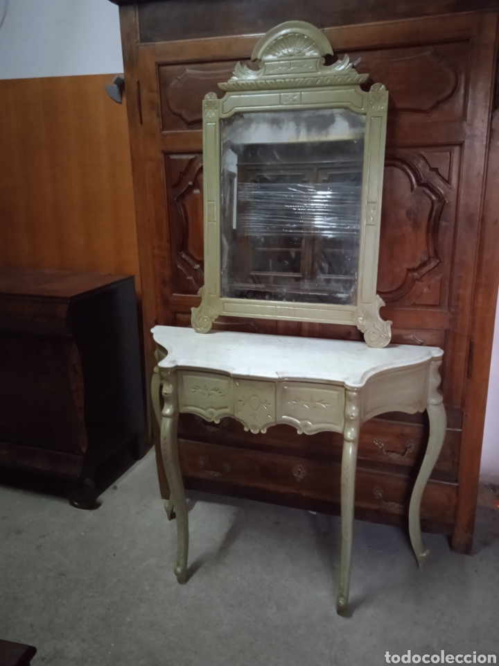 Antig&uuml;edades: consola alfonsina en buen estado - Foto 4
