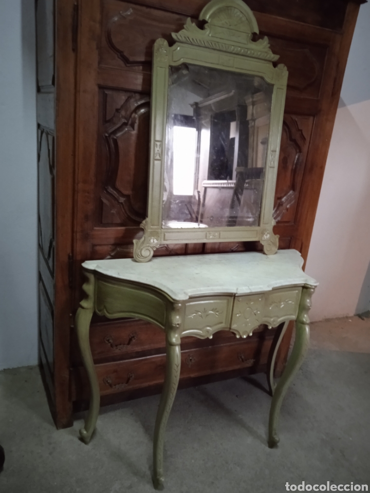 Antig&uuml;edades: consola alfonsina en buen estado - Foto 6
