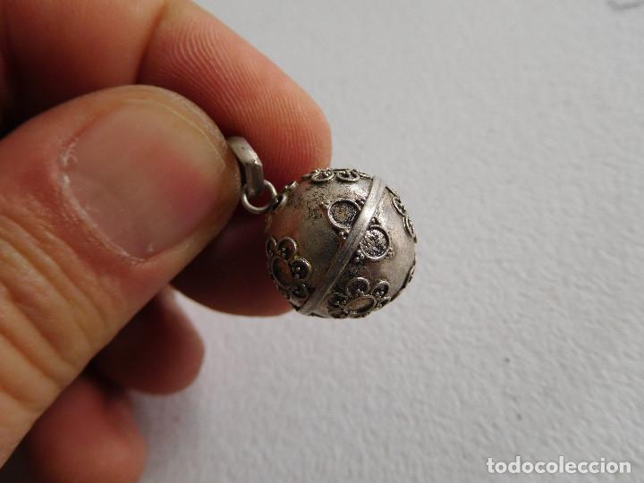 Antig&uuml;edades: Llamador de angeles plata - Foto 1