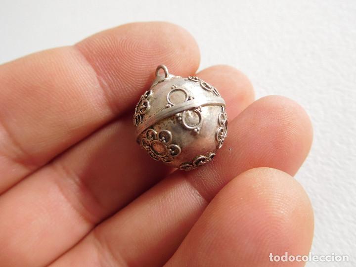 Antig&uuml;edades: Llamador de angeles plata - Foto 2