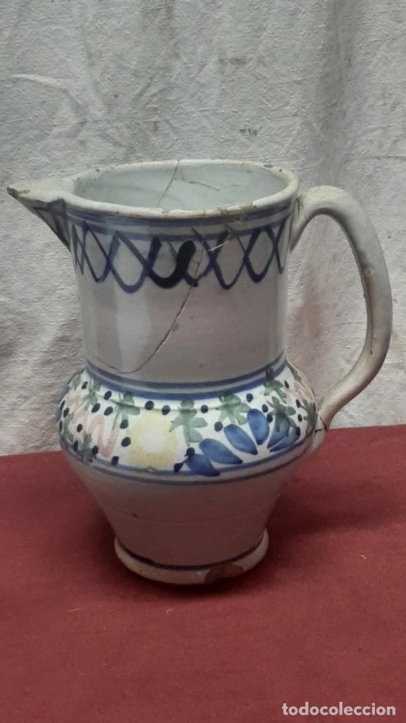 Antig&uuml;edades: JARRA CERAMICA TALAVERA...XIX - Foto 1