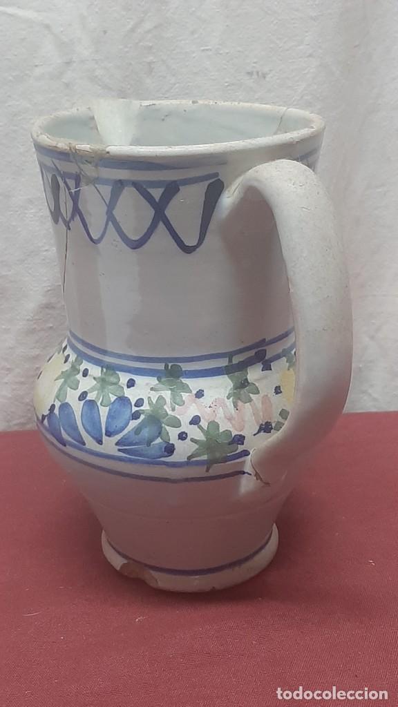 Antig&uuml;edades: JARRA CERAMICA TALAVERA...XIX - Foto 2