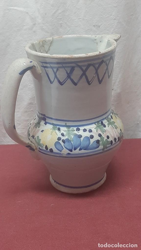 Antig&uuml;edades: JARRA CERAMICA TALAVERA...XIX - Foto 3