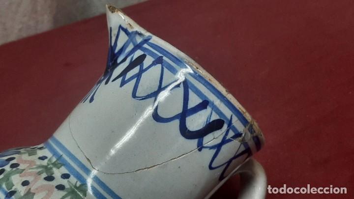 Antig&uuml;edades: JARRA CERAMICA TALAVERA...XIX - Foto 6