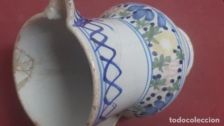 Antig&uuml;edades: JARRA CERAMICA TALAVERA...XIX - Foto 8