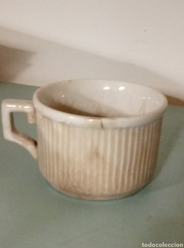 Antig&uuml;edades: Taza porcelana - Foto 2