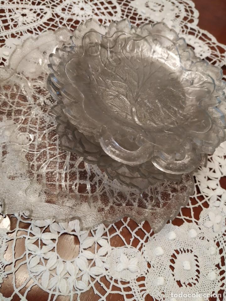 Antiquit&auml;ten: Juego cristal Santa Luc&iacute;a Cartafena