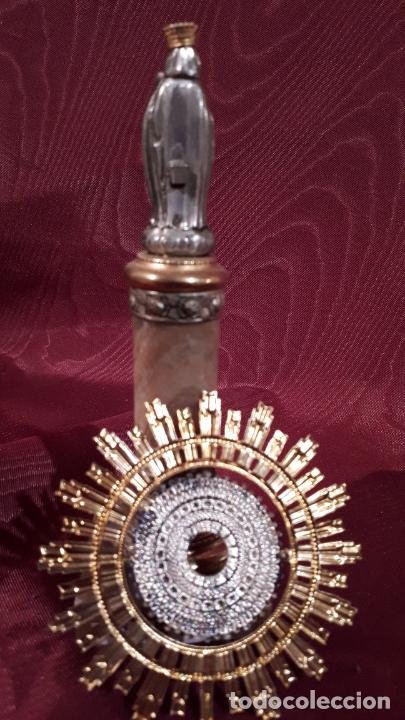 Antig&uuml;edades: Virgen del Pilar de plata - Foto 5