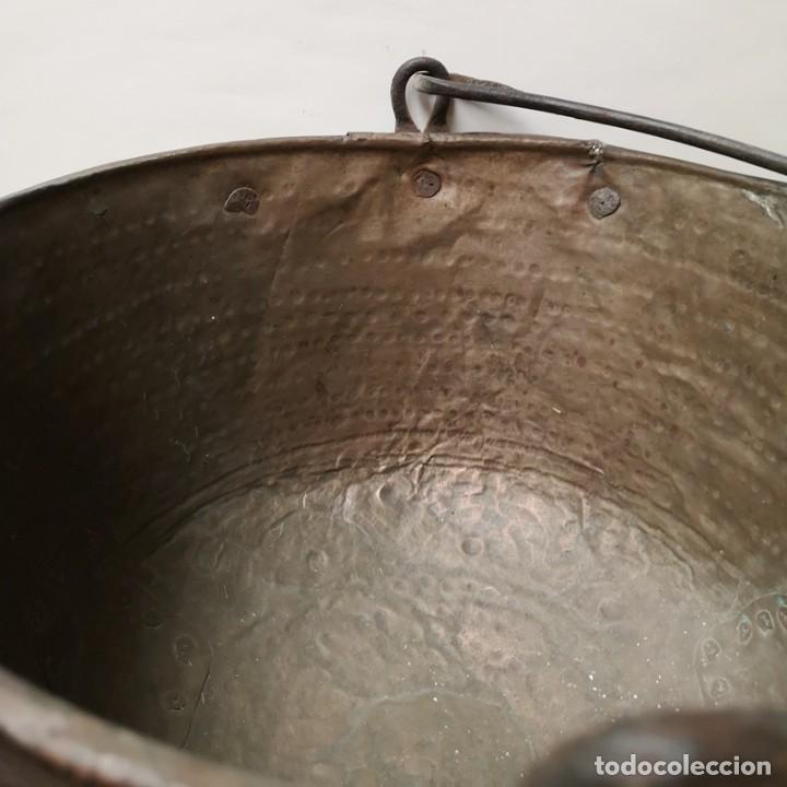 Antig&uuml;edades: Caldero Antiguo de Cobre - Foto 4