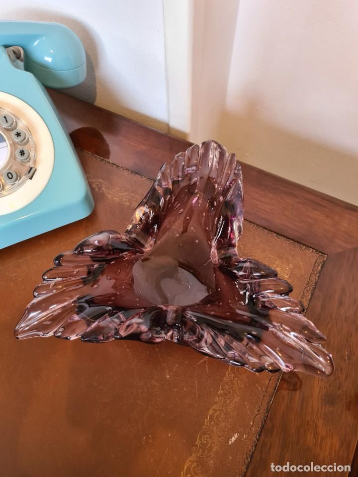 Antig&uuml;edades: Cenicero cristal de Murano - Foto 1