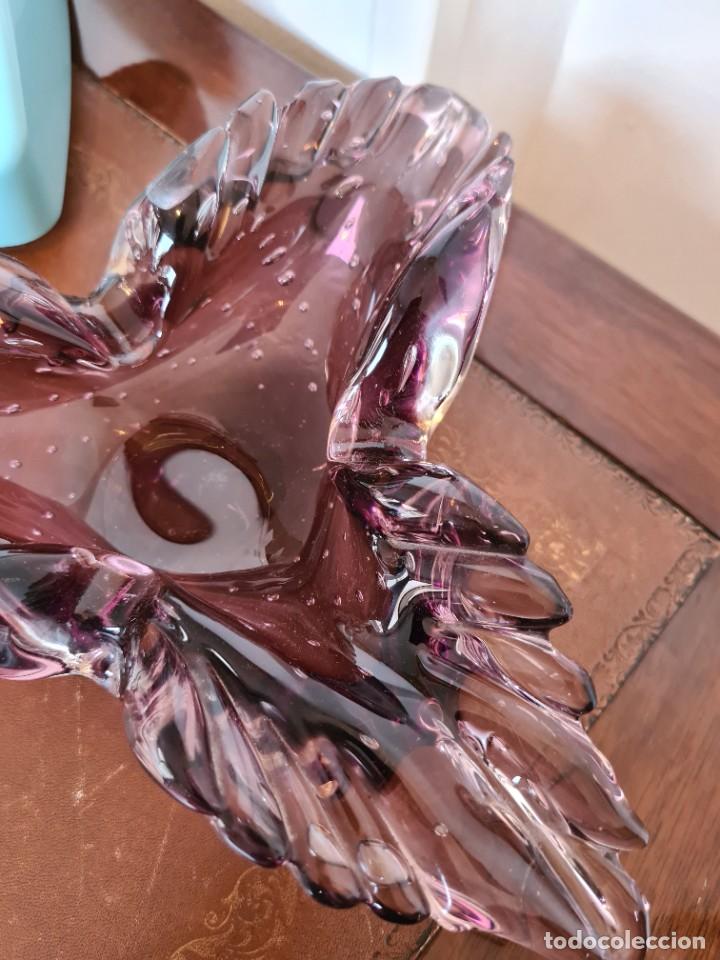 Antig&uuml;edades: Cenicero cristal de Murano - Foto 5