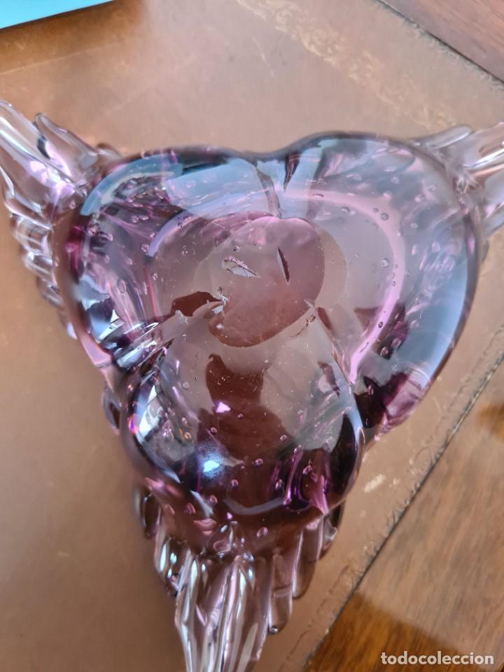 Antig&uuml;edades: Cenicero cristal de Murano - Foto 6