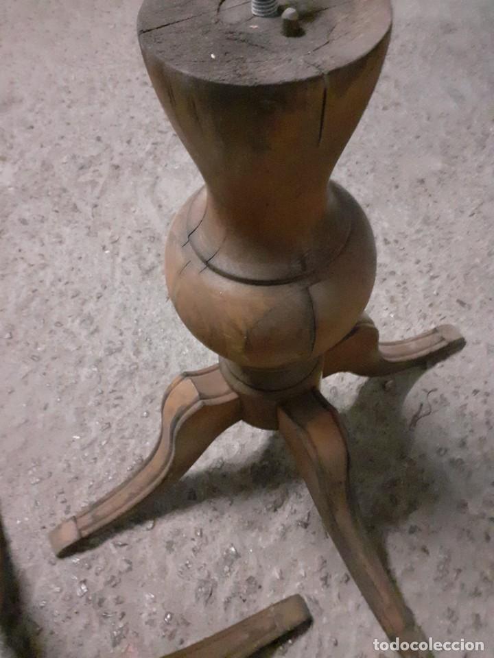 Antig&uuml;edades: Pies de mesa haya - Foto 7