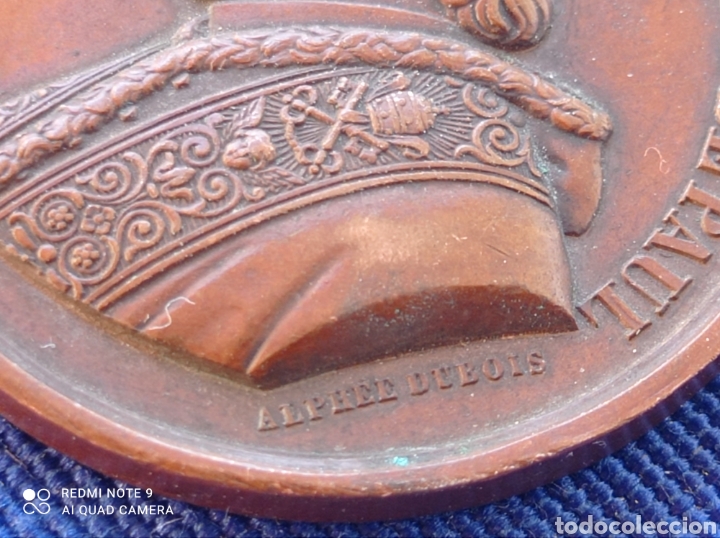 Antig&uuml;edades: MEDALLA PIO IX 1855 - Foto 4