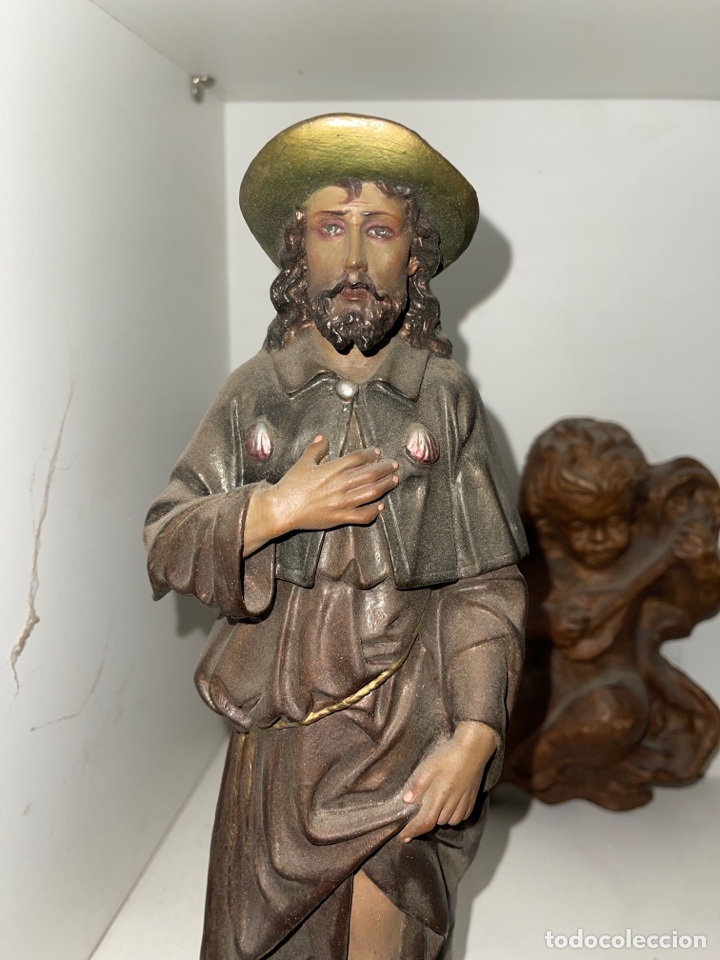 Antig&uuml;edades: Figura de San Roque / Sant Roc - Foto 1