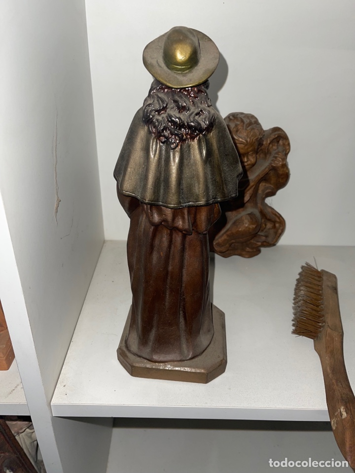 Antig&uuml;edades: Figura de San Roque / Sant Roc - Foto 2