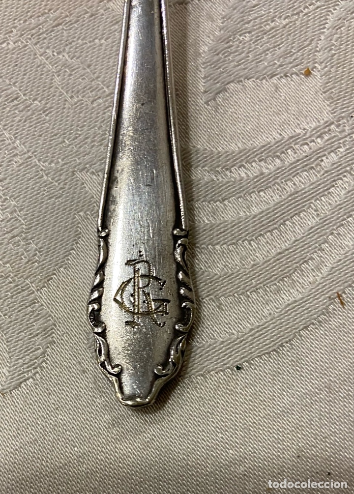 Antig&uuml;edades: C-5. Tenedor plata Meneses - Foto 2