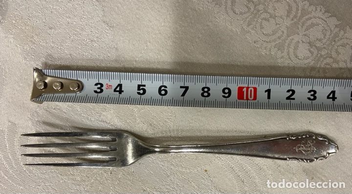 Antig&uuml;edades: C-5. Tenedor plata Meneses - Foto 1