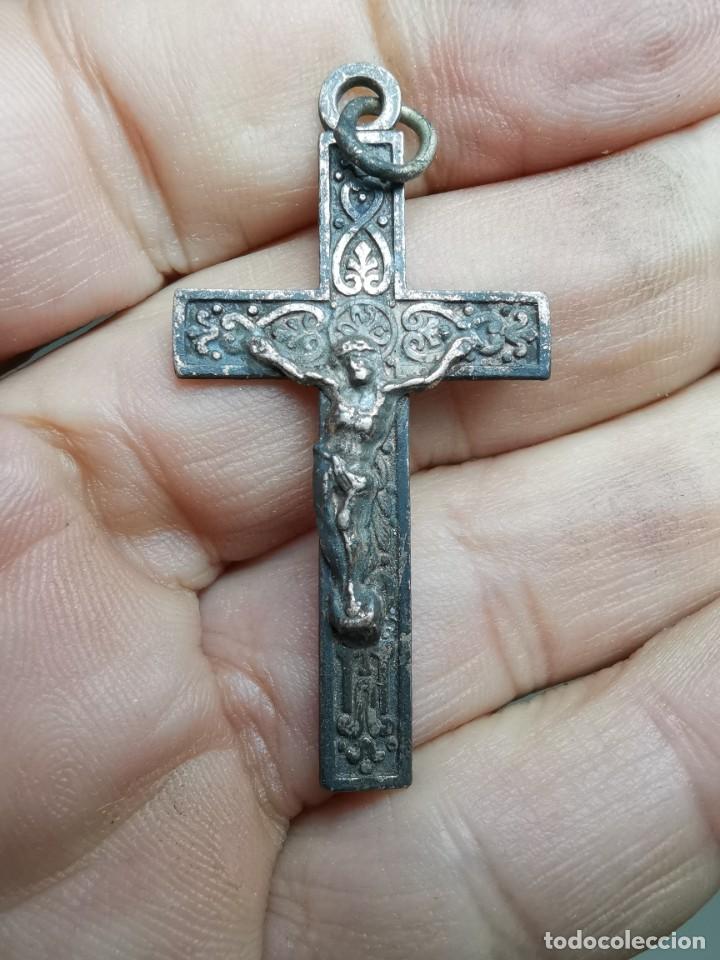 Antig&uuml;edades: CRUZ ---PLATA DE LEY - Foto 2