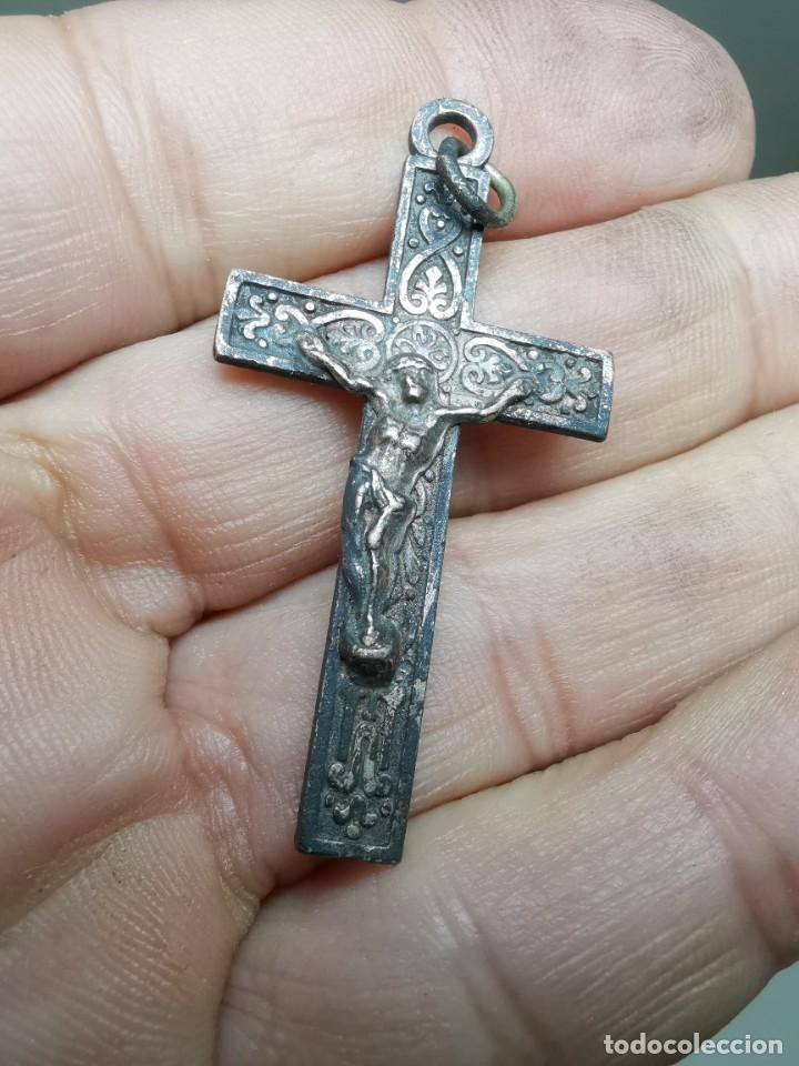 Antig&uuml;edades: CRUZ ---PLATA DE LEY - Foto 4