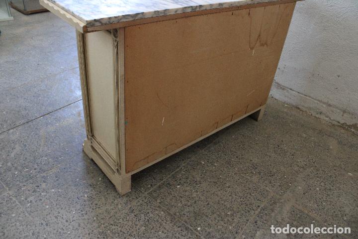 Antig&uuml;edades: mueble de entrada consola cristobal colon - Foto 7