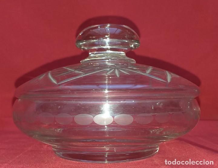 Antig&uuml;edades: PIEZA DE TOCADOR CRISTAL TALLADO - Foto 3