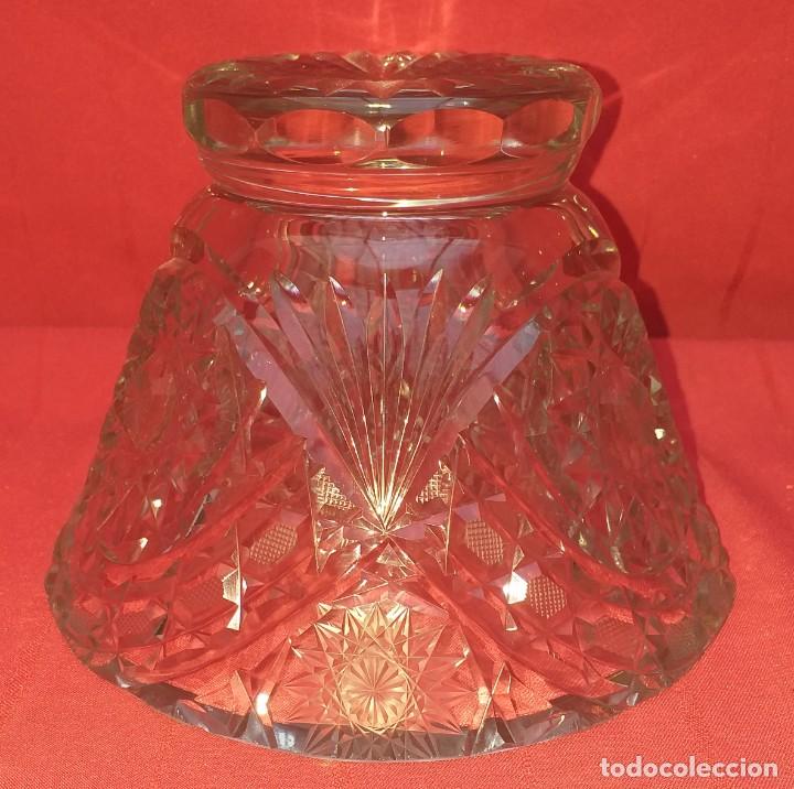 Antig&uuml;edades: PEQUE&Ntilde;O CENTRO DE CRISTAL TALLADO - Foto 12