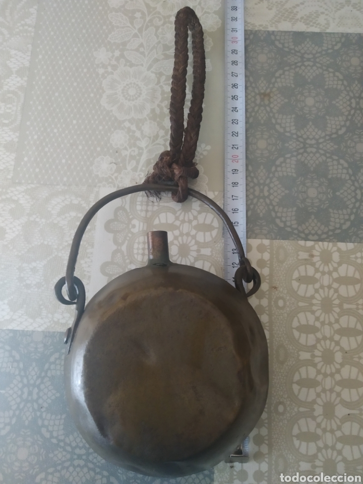 Antig&uuml;edades: Antigua aceitera cantimplora - Foto 2