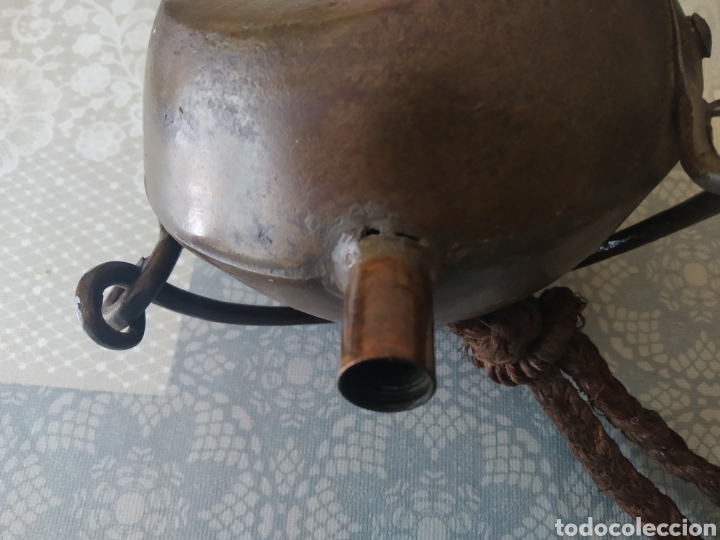 Antig&uuml;edades: Antigua aceitera cantimplora - Foto 4