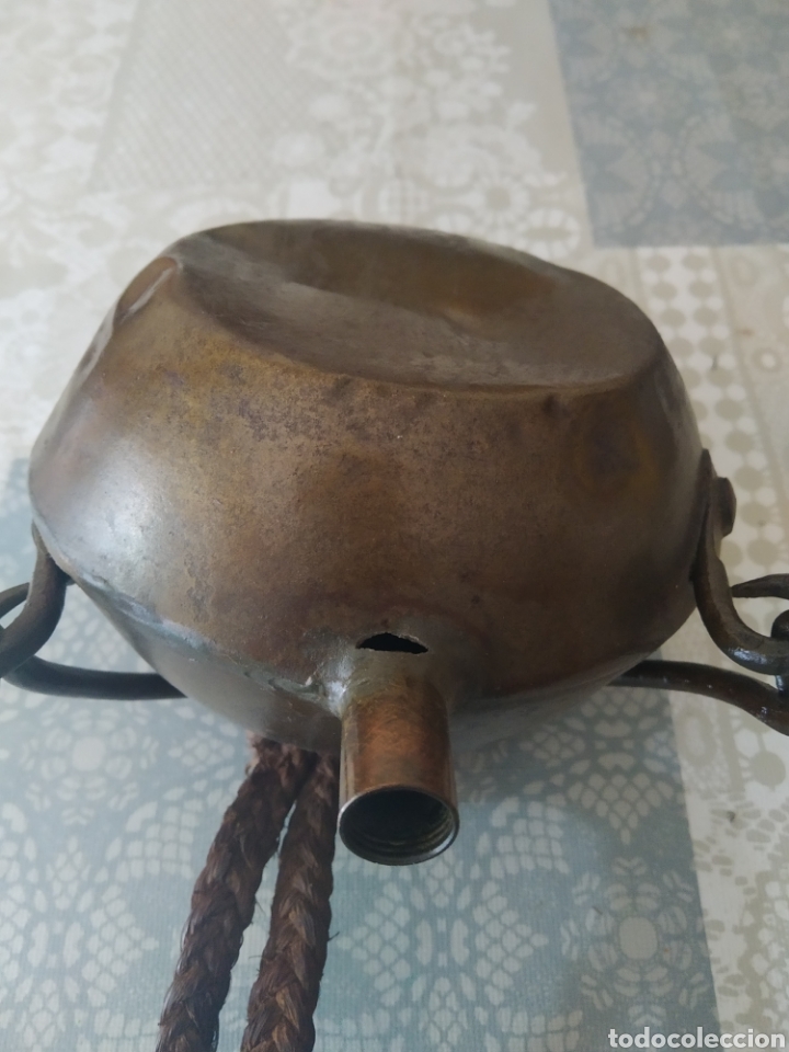 Antig&uuml;edades: Antigua aceitera cantimplora - Foto 6