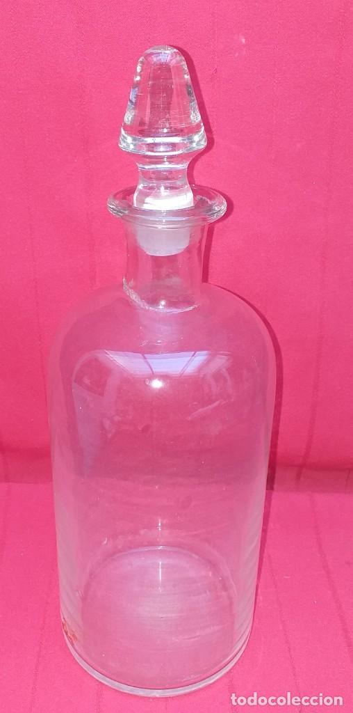Antig&uuml;edades: BOTELLA DE CRISTAL - Foto 1