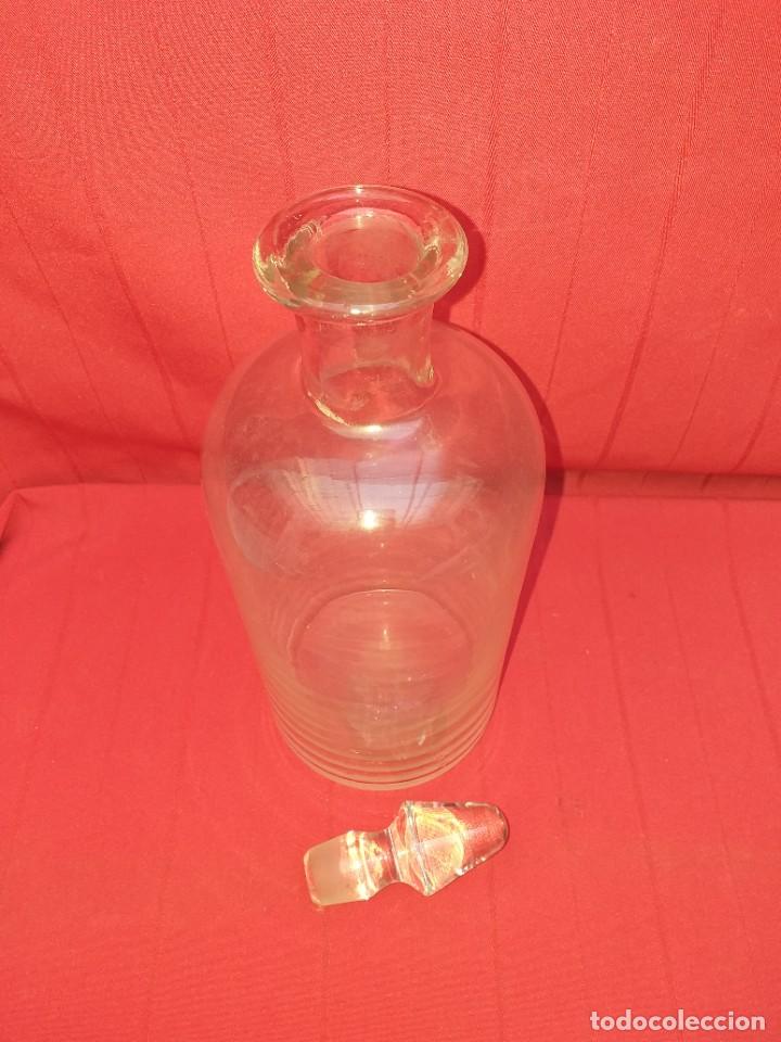 Antig&uuml;edades: BOTELLA DE CRISTAL - Foto 7