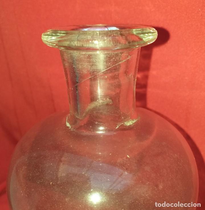 Antig&uuml;edades: BOTELLA DE CRISTAL - Foto 10
