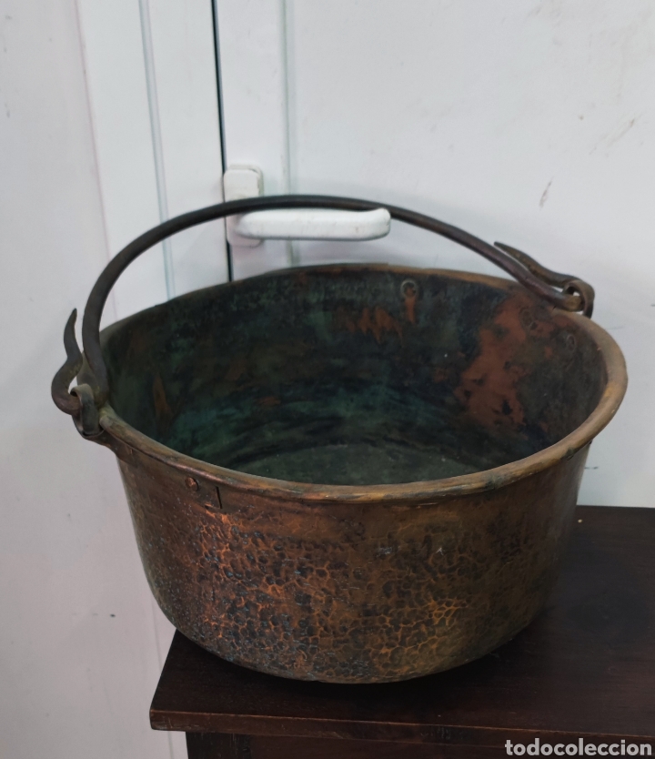 Antig&uuml;edades: Gran Olla de cobre - Foto 2
