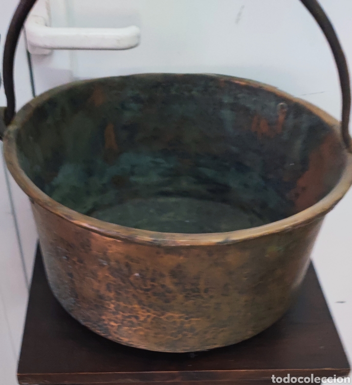 Antig&uuml;edades: Gran Olla de cobre - Foto 3