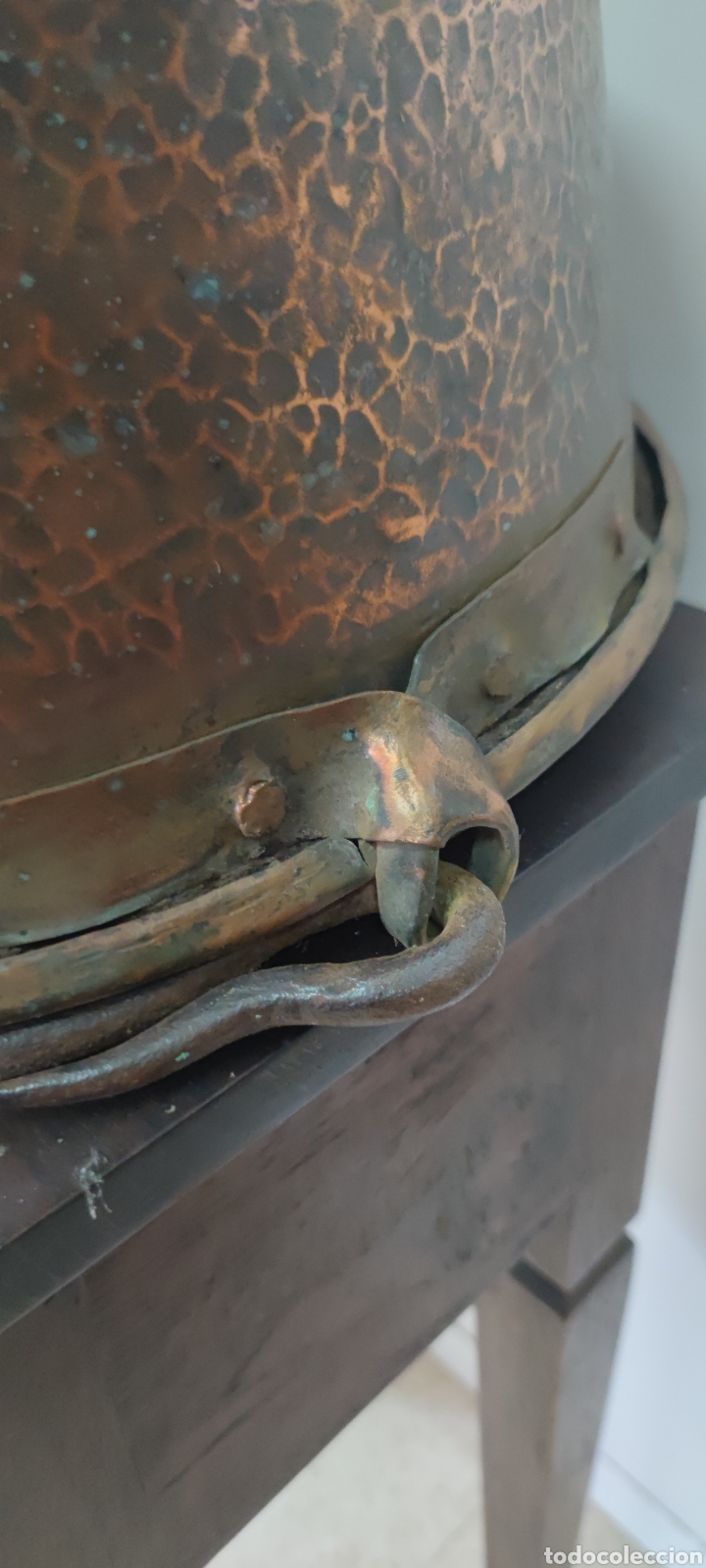 Antig&uuml;edades: Gran Olla de cobre - Foto 10