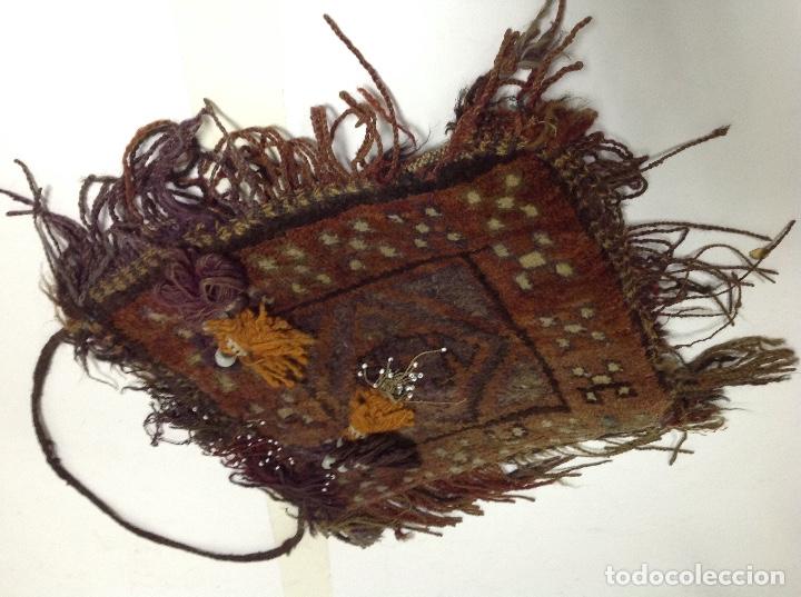 Antig&uuml;edades: Bolso marroqu&iacute; de lana - Foto 2
