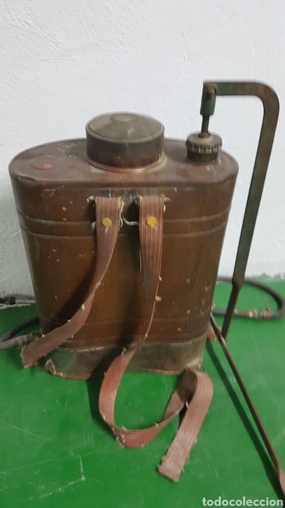 Antig&uuml;edades: Antigua sulfatadore de cobre. - Foto 3