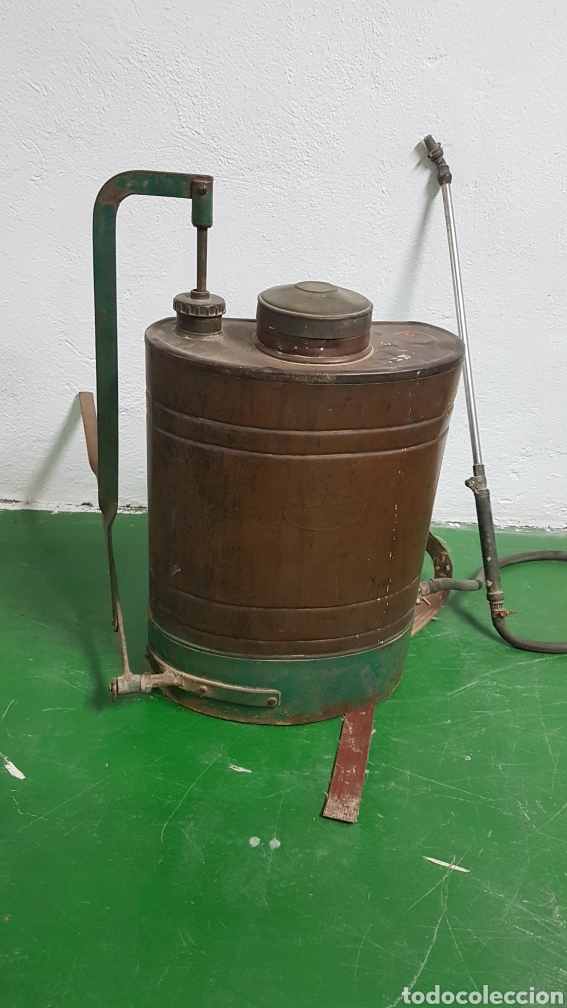 Antig&uuml;edades: Antigua sulfatadore de cobre. - Foto 1