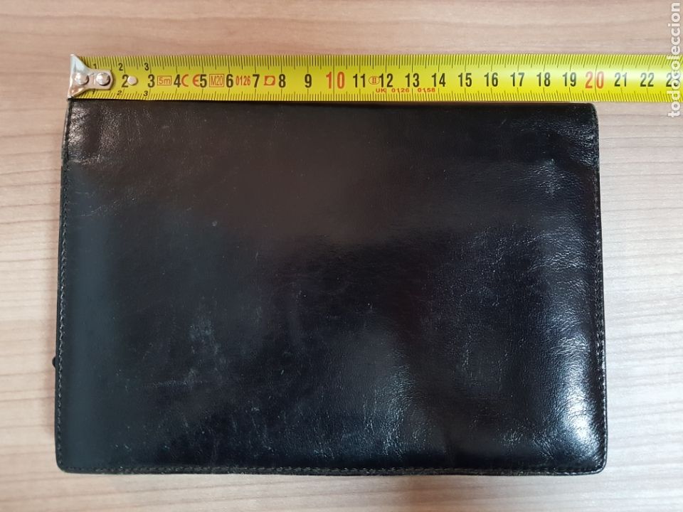 Antig&uuml;edades: BOLSO, CARTERA DE PIEL CON LLAVE. - Foto 3