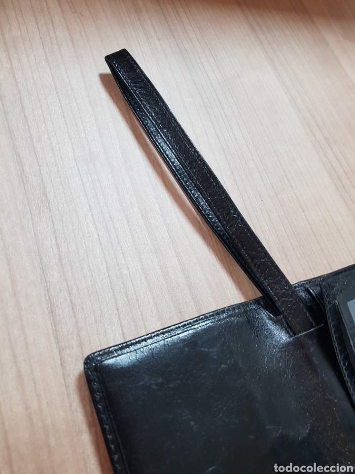Antig&uuml;edades: BOLSO, CARTERA DE PIEL CON LLAVE. - Foto 5