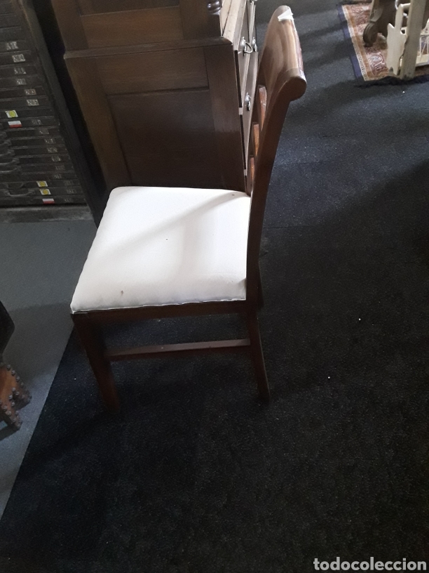 Antig&uuml;edades: Juego de 4 sillas - Foto 4