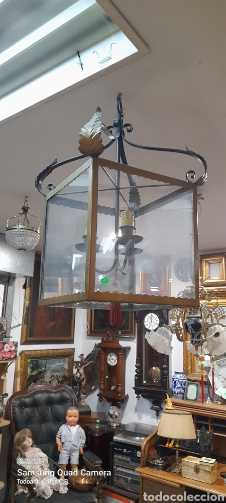 Antig&uuml;edades: Gran farol de estilo espa&ntilde;ol REF-0041 - Foto 1