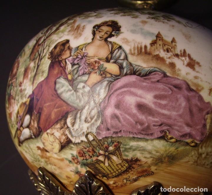 Antig&uuml;edades: ROTUNDO Y GRAN BOTIJO DE PORCELANA Y BRONCE - Foto 24