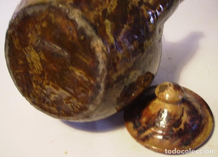 Antig&uuml;edades: EXCELENTE CAFETERA JASPEADA DE CER&Aacute;MICA XIX - Foto 16