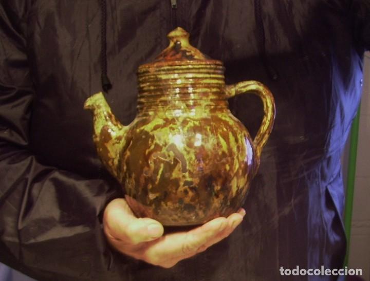 Antig&uuml;edades: EXCELENTE CAFETERA JASPEADA DE CER&Aacute;MICA XIX - Foto 18