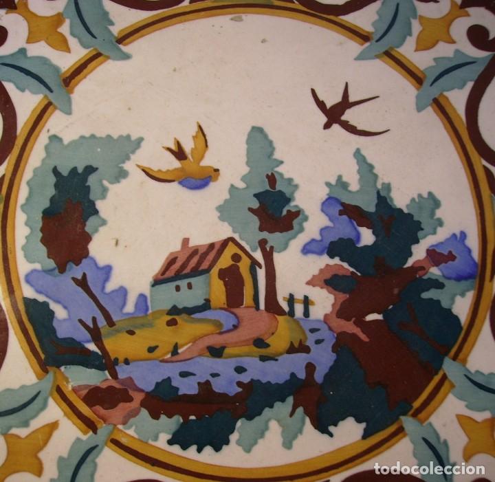 Antig&uuml;edades: AZULEJO DE MANISES XX - Foto 7