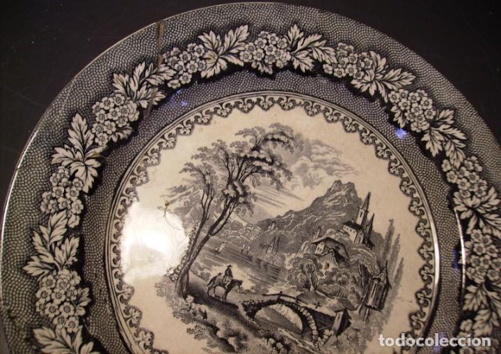 Antig&uuml;edades: PLATO REAL F&Aacute;BRICA DE SARGADELOS - Foto 3