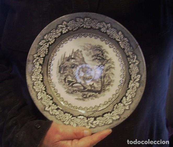 Antig&uuml;edades: PLATO REAL F&Aacute;BRICA DE SARGADELOS - Foto 21